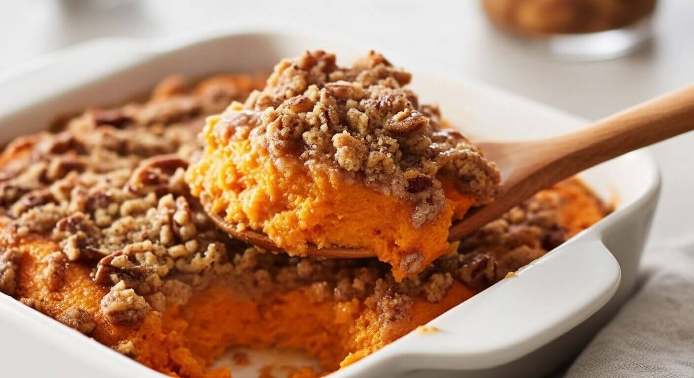 Fluffy Sweet Potato Souffle Recipe
