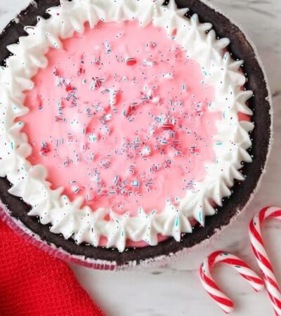 Christmas Peppermint Pie Recipe