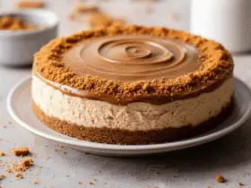 No Bake Biscoff Cheesecake Recipe
