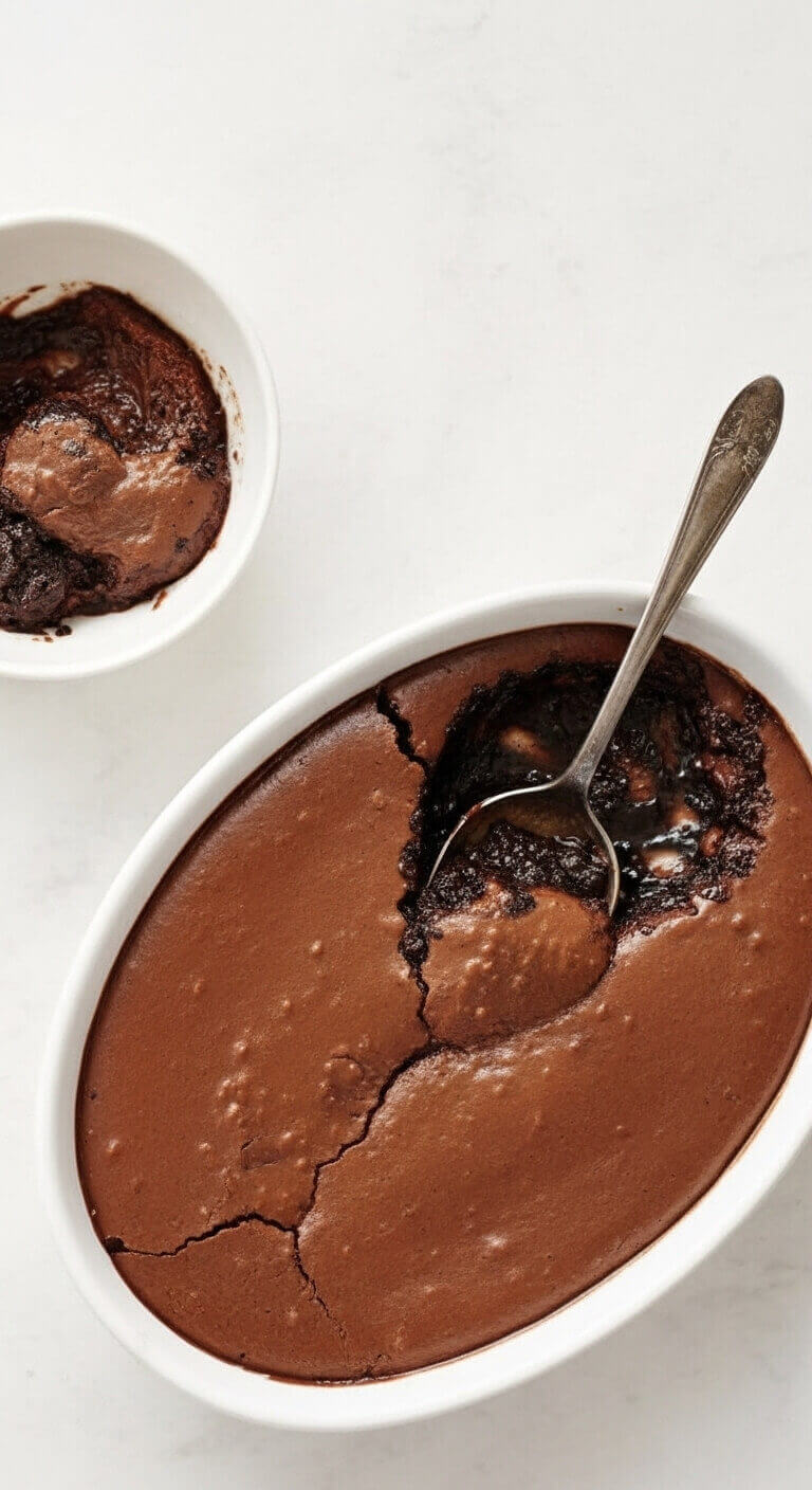 Ina Garten Chocolate Brownie Pudding