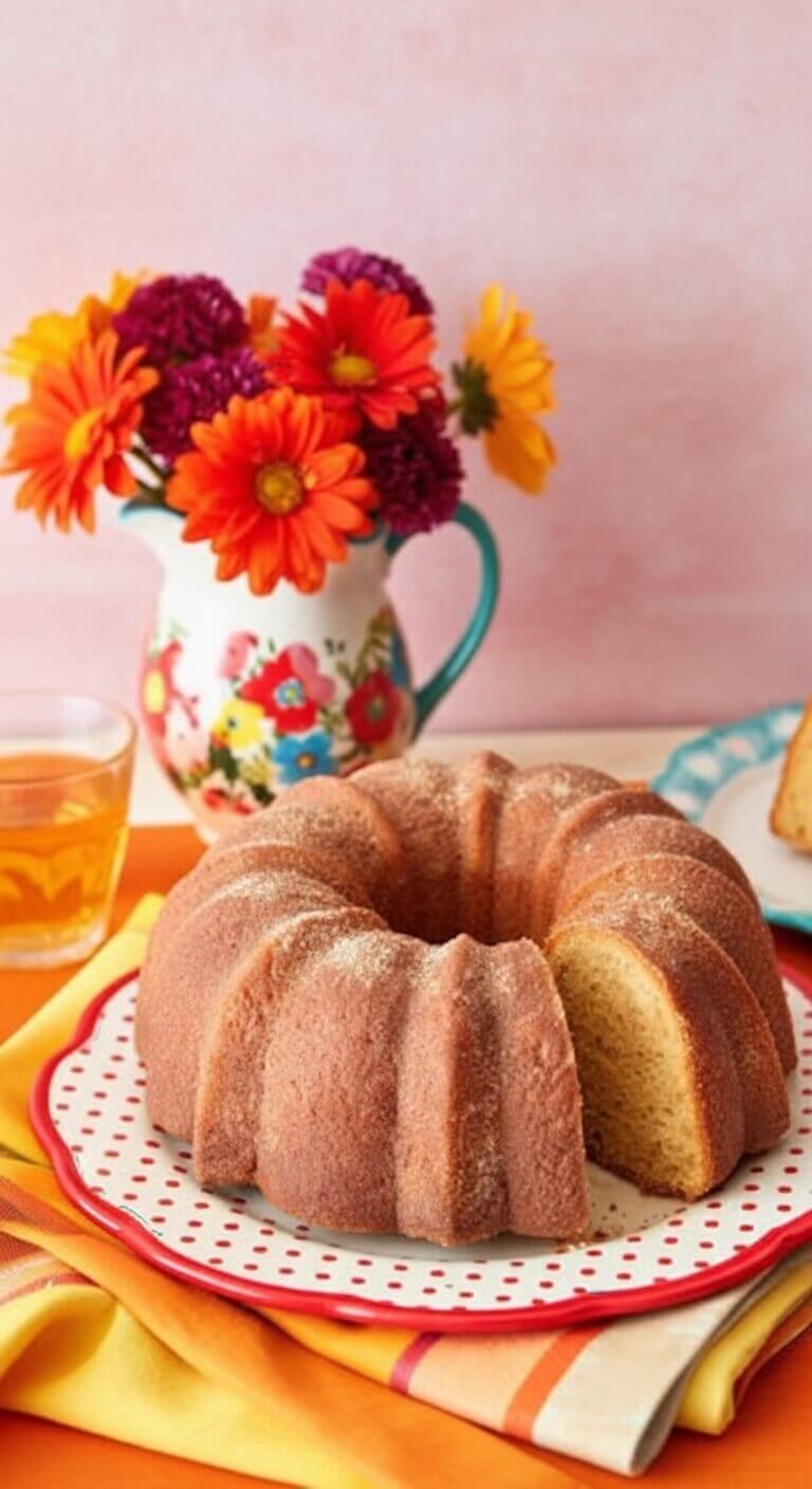 Pioneer Woman Apple Cider Doughnut Cake