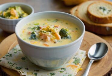 Easy Broccoli Cheese Soup Recipe