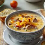 Easy Cheeseburger Soup Recipe