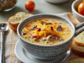 Easy Cheeseburger Soup Recipe