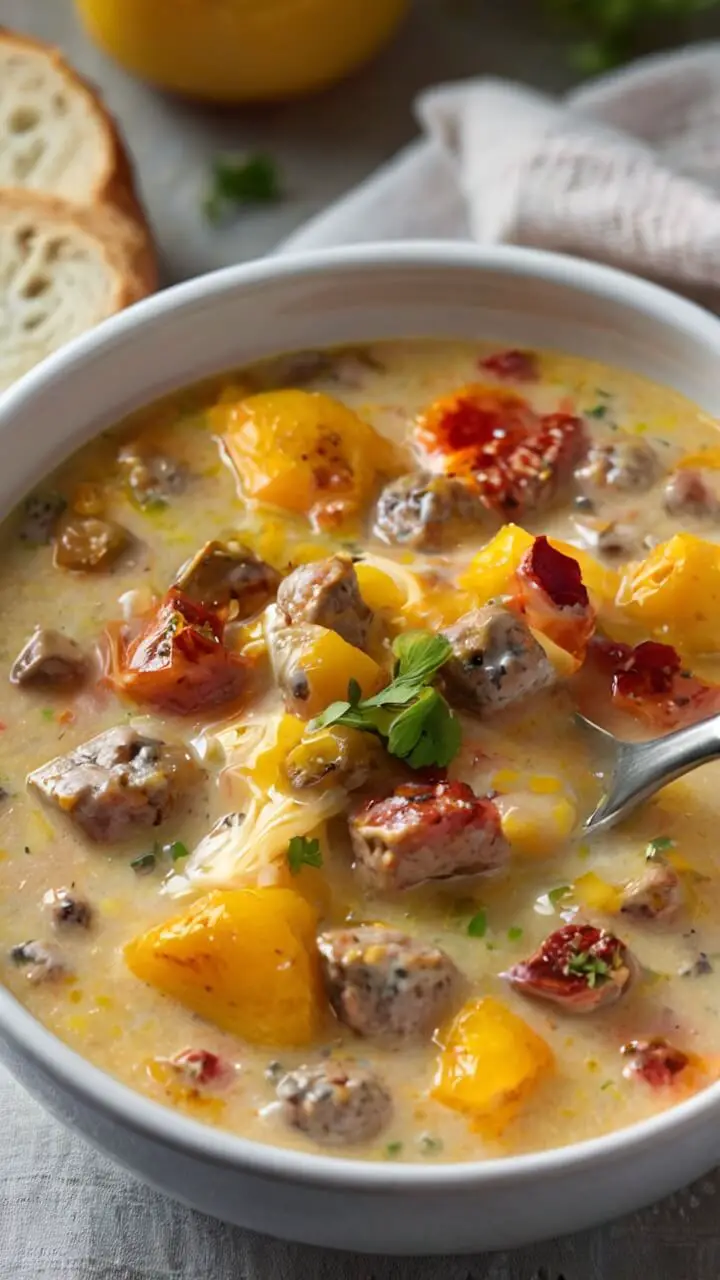 Cheeseburger Soup