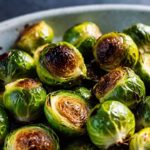 Honey Garlic Roasted Brussels Sprouts Recipe
