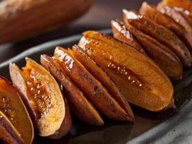 Honey Roasted Sweet Potatoes Recipe
