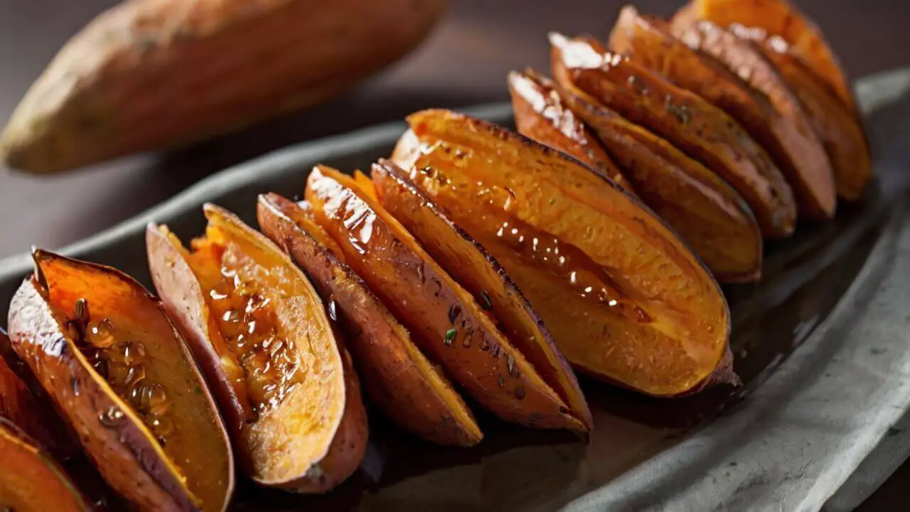 Honey Roasted Sweet Potatoes Recipe