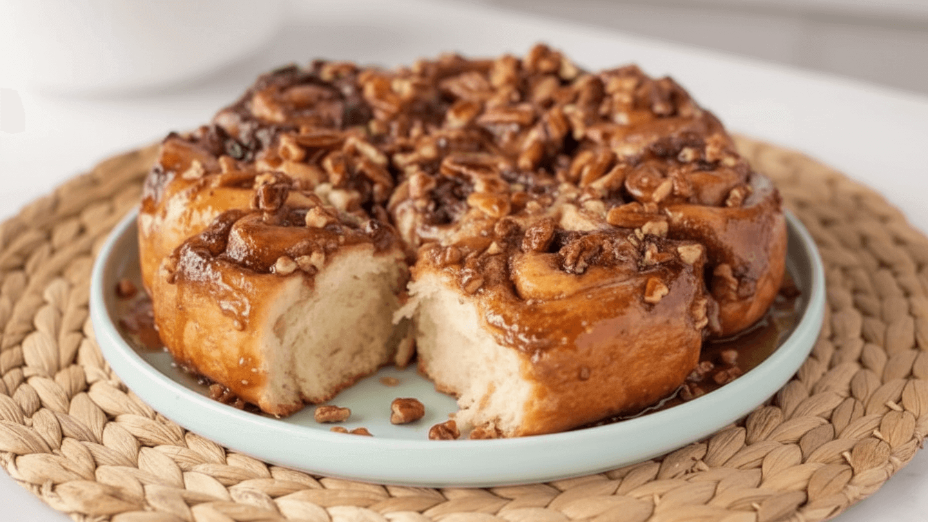 Fluffy Pecan Sticky Buns Recipe