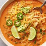 Creamy Chicken Enchilada Soup Recipe
