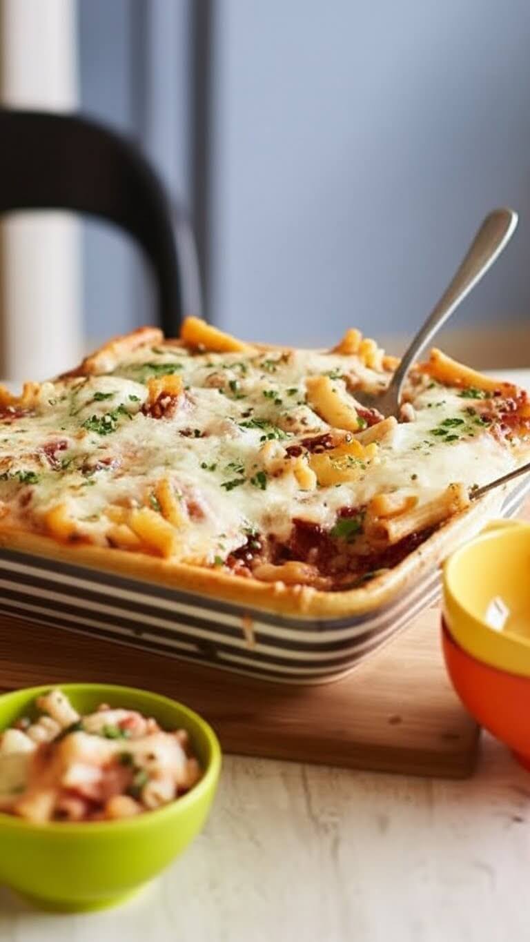 Pioneer Woman Ziti Bake 