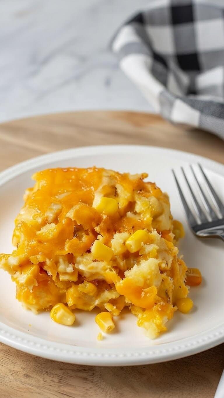 Paula Deen Corn Pudding