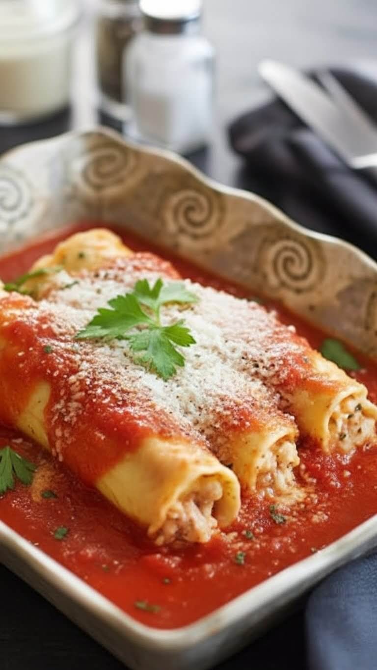 Ina Garten Stuffed Manicotti Recipe