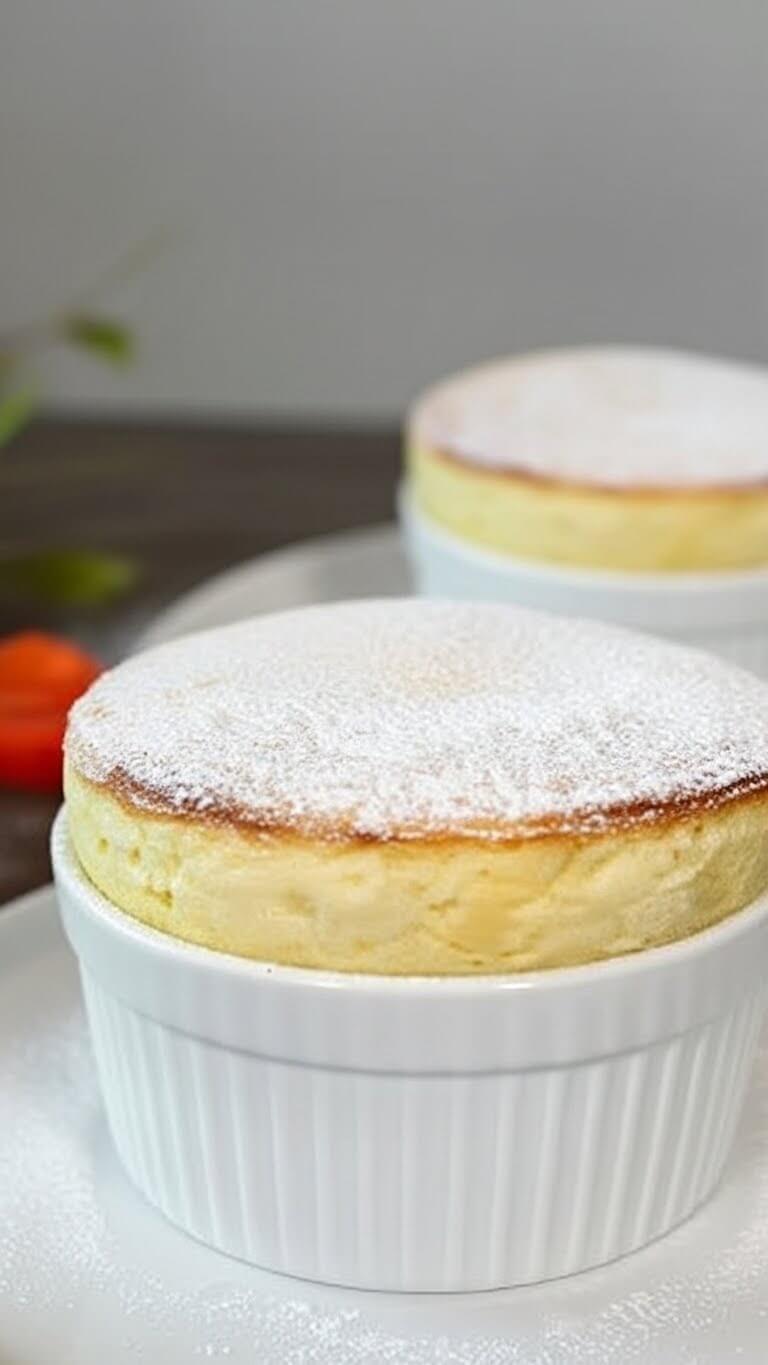 Fluffy French Vanilla Souffle 