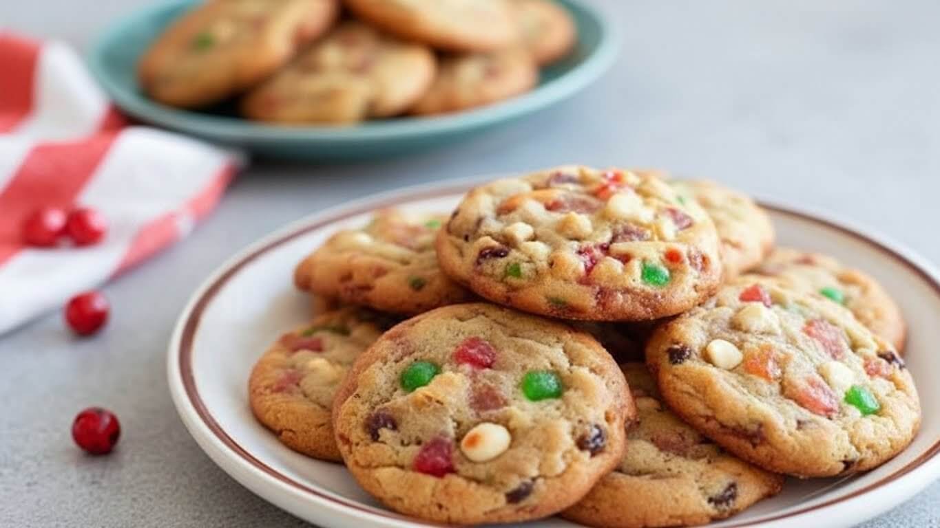 Chewy Fruitcake Cookies Recipe