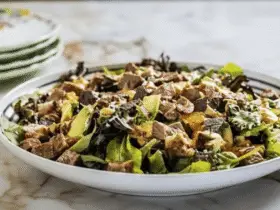 Pioneer Woman Queso Steak Salad Recipe