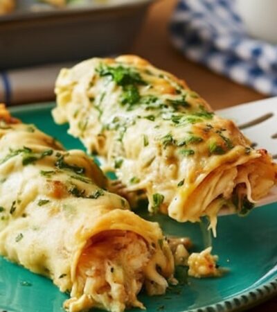 Pioneer Woman Chicken Enchiladas with White Sauce Recipe