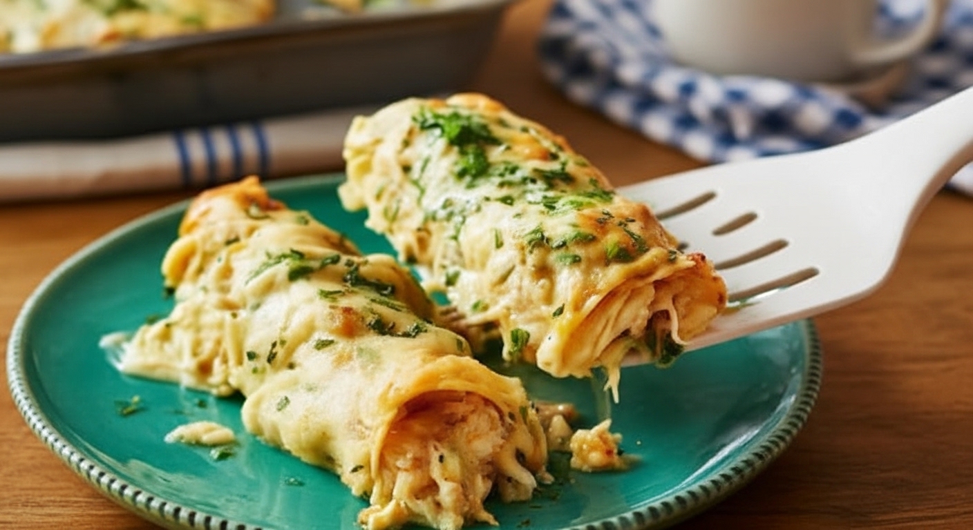 Pioneer Woman Chicken Enchiladas with White Sauce Recipe