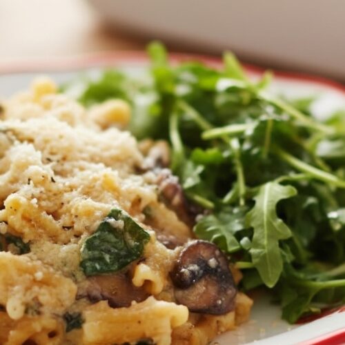 Pioneer Woman Spinach Alfredo Pasta Bake Recipe