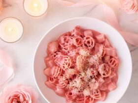 Valentine's Day Pink Pasta Recipe