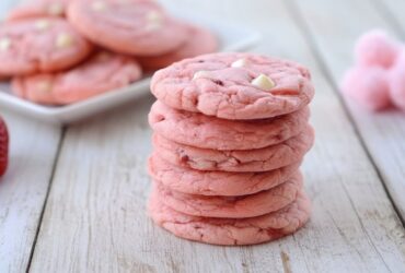 Strawberry Milkshake Cookies Recipe