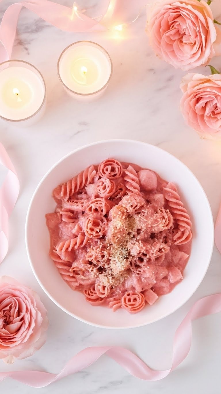 Valentine's Day Pink Pasta
