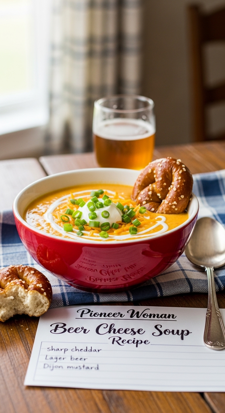 Pioneer Woman Beer Cheese Soup