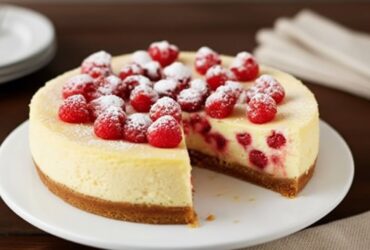 Baked Raspberry Cheesecake Recipe