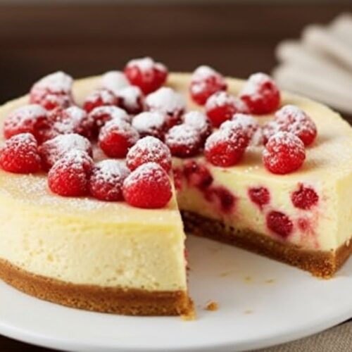 Baked Raspberry Cheesecake Recipe