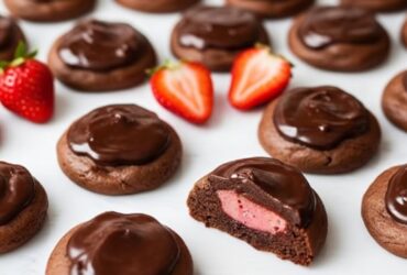 Chocolate Covered Strawberry Cookies Recipe