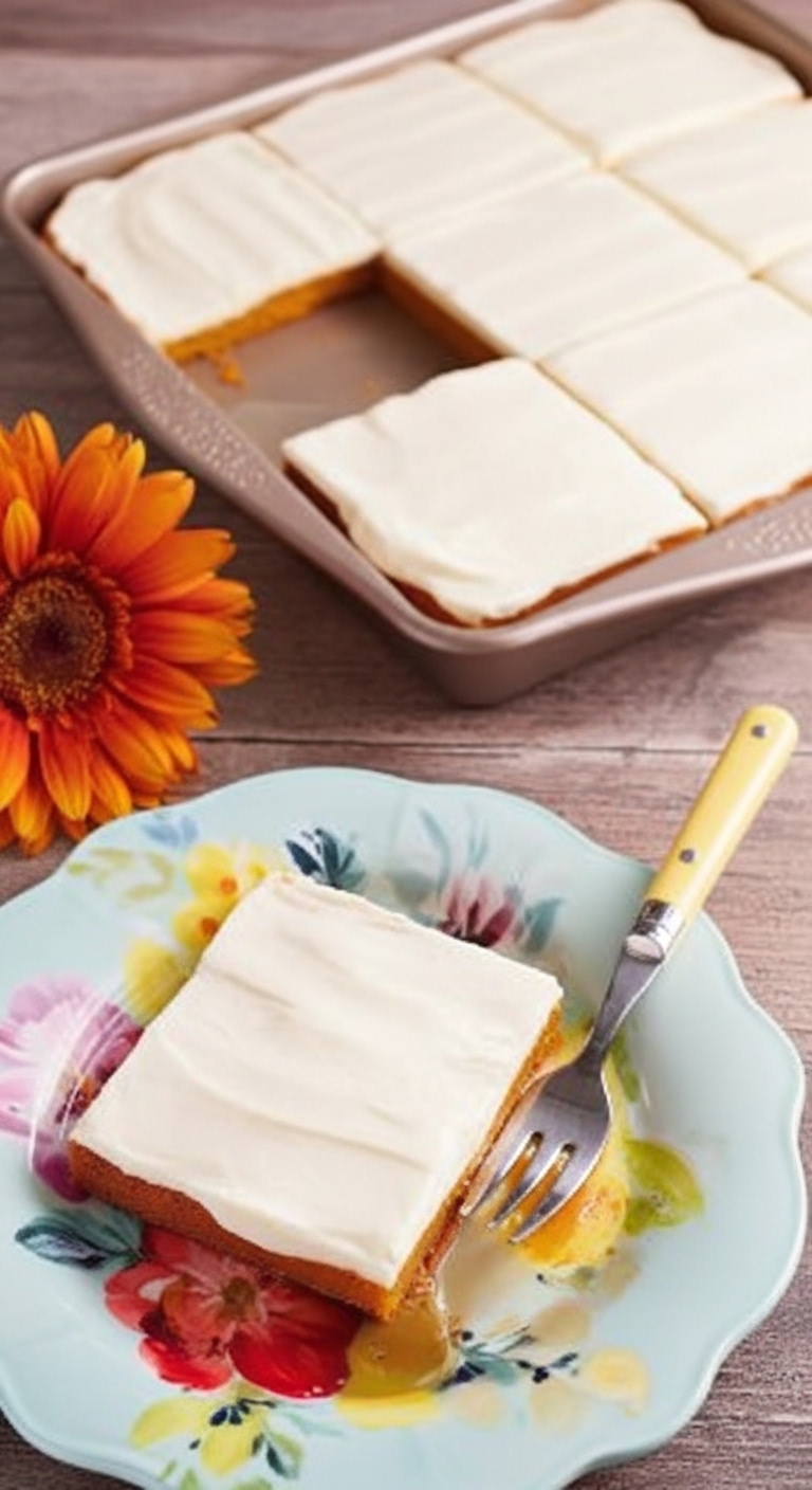 Pioneer Woman Pumpkin Sheet Cake