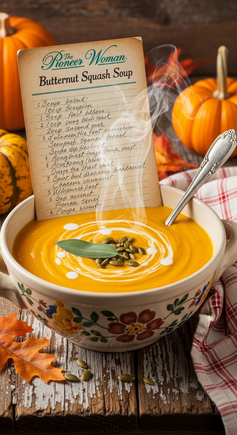 Pioneer Woman Butternut Squash Soup