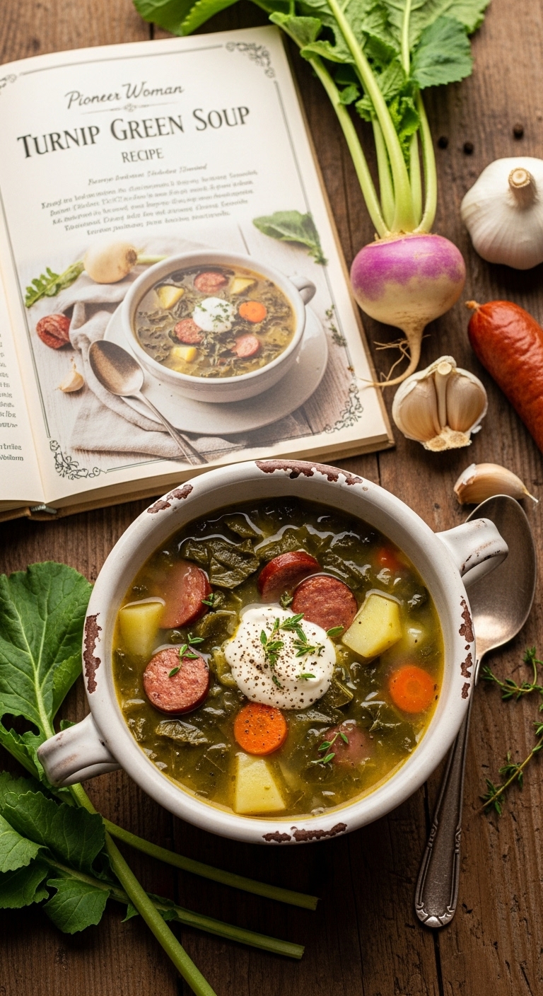 Pioneer Woman Turnip Green Soup