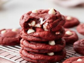 Soft Red Velvet Cookies Recipe