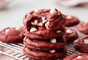 Soft Red Velvet Cookies Recipe