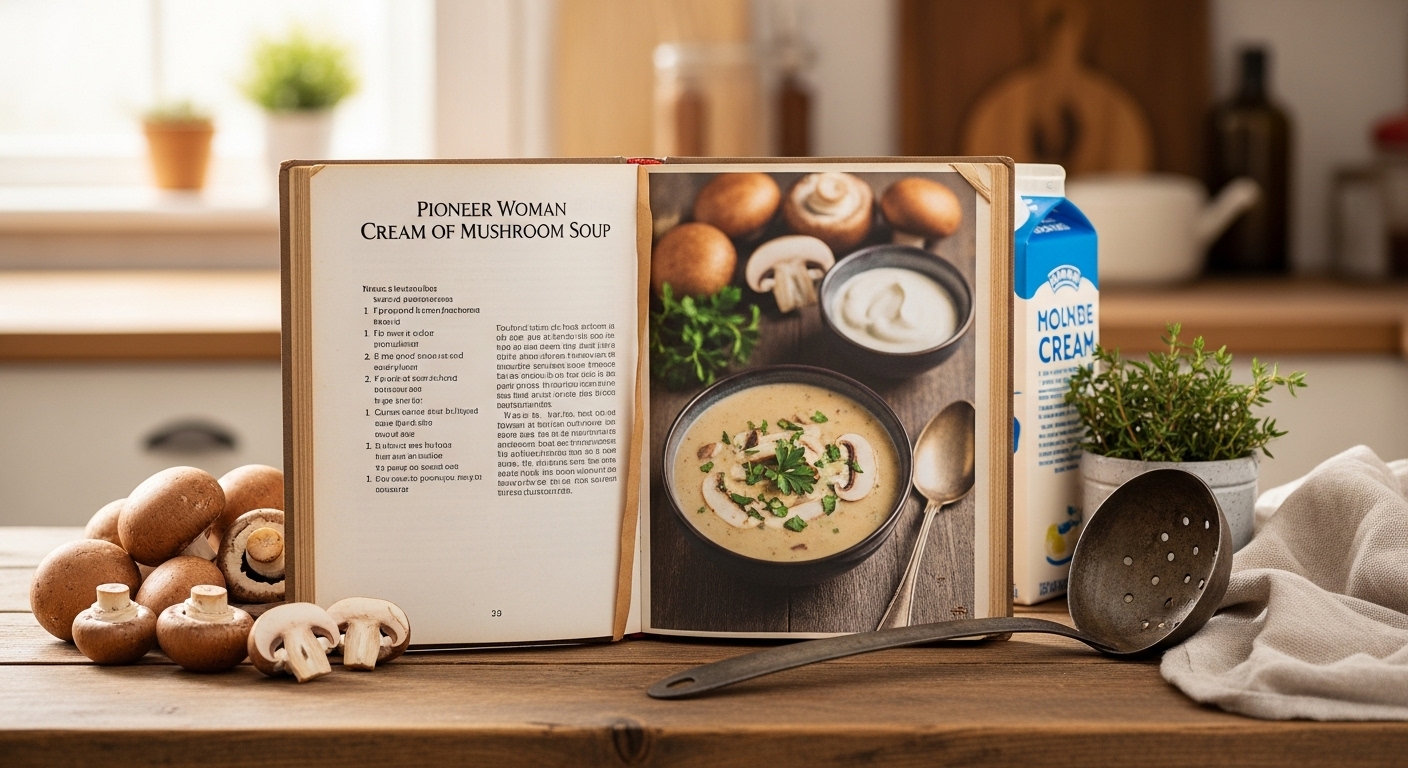 pioneer woman cream of mushroom soup recipe