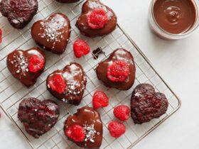 Heart Shaped Brownies Recipe