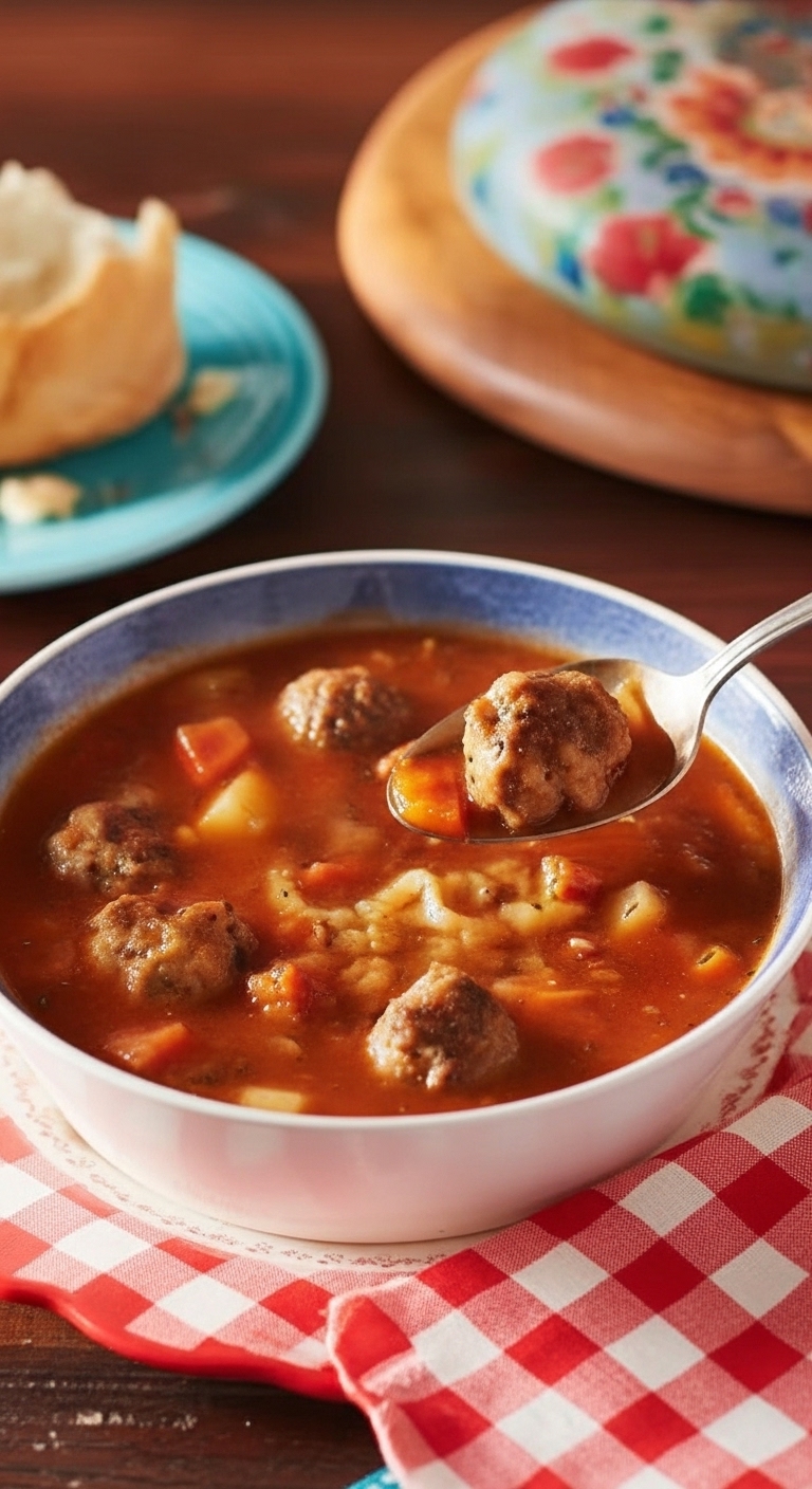 Pioneer Woman Meatball Soup