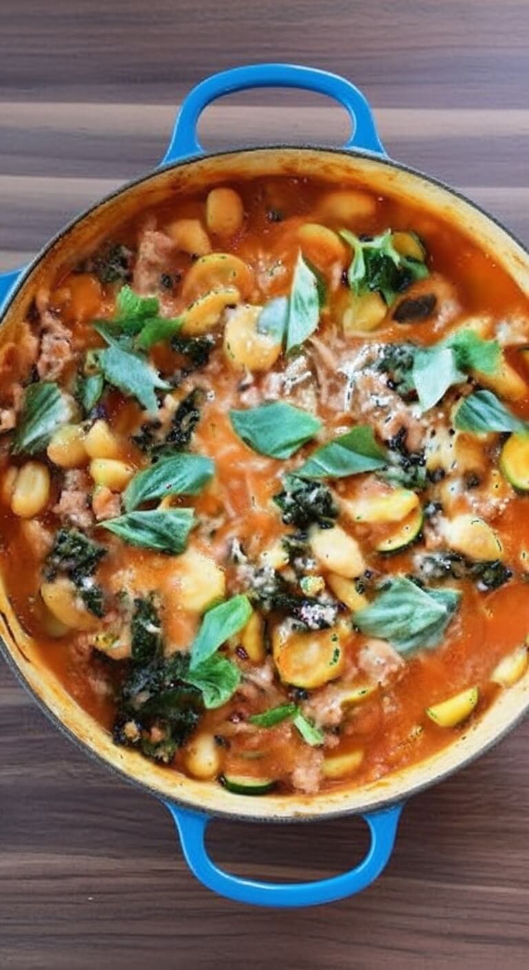 Pioneer Woman Sausage and Gnocchi