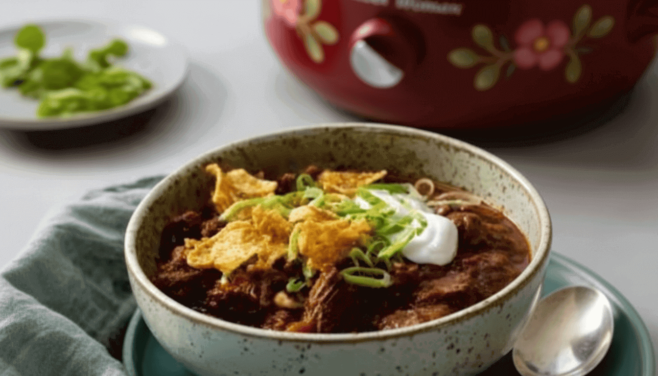 Pioneer Woman Crockpot Chili Recipe