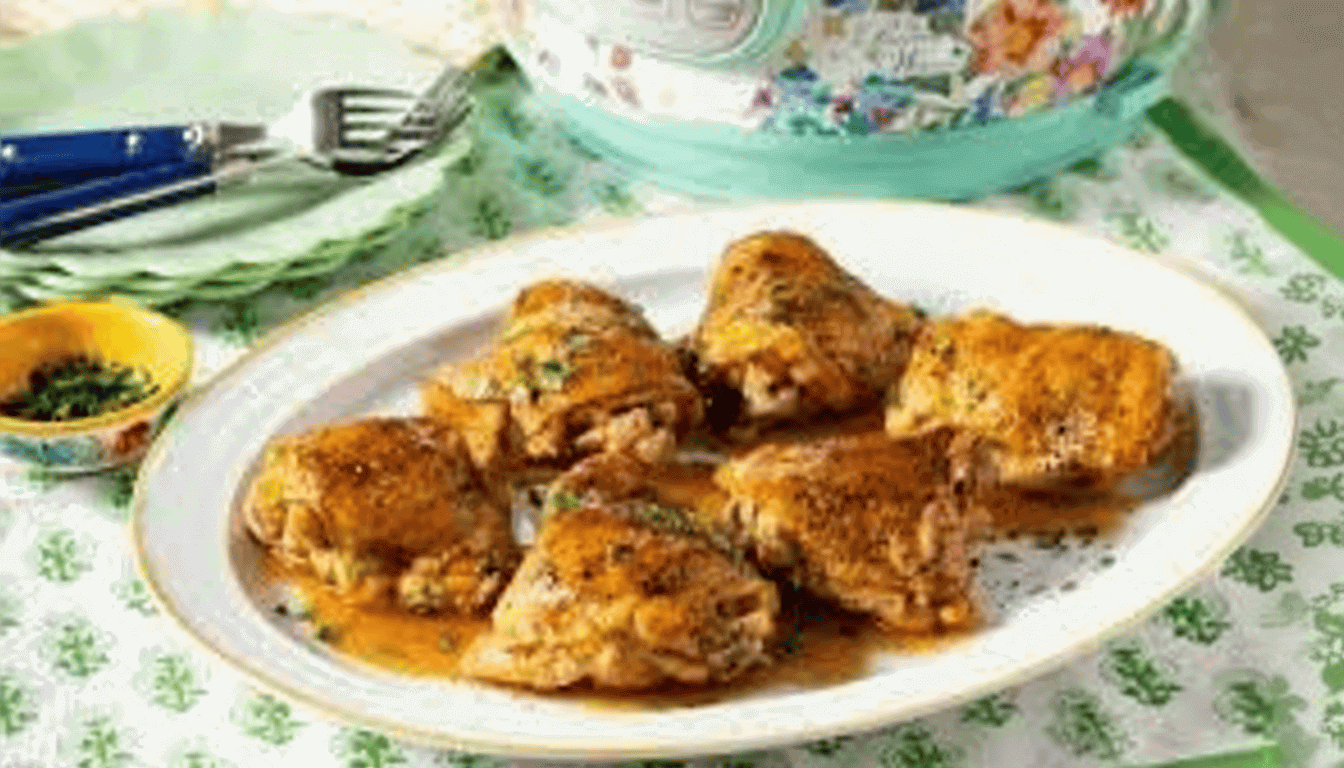 Pioneer Woman Slow Cooker Chicken Thighs Recipe
