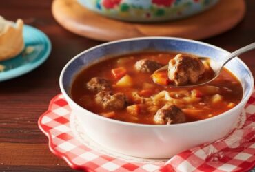 Pioneer Woman Meatball Soup Recipe