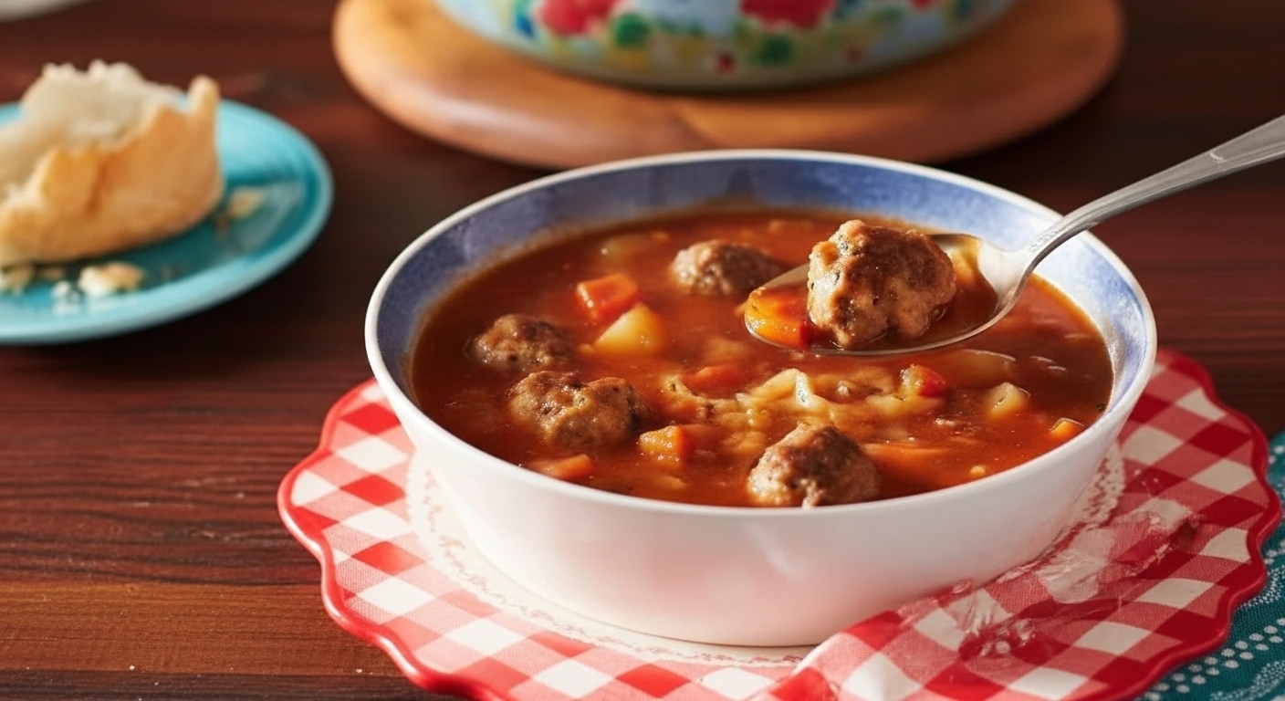 Pioneer Woman Meatball Soup Recipe
