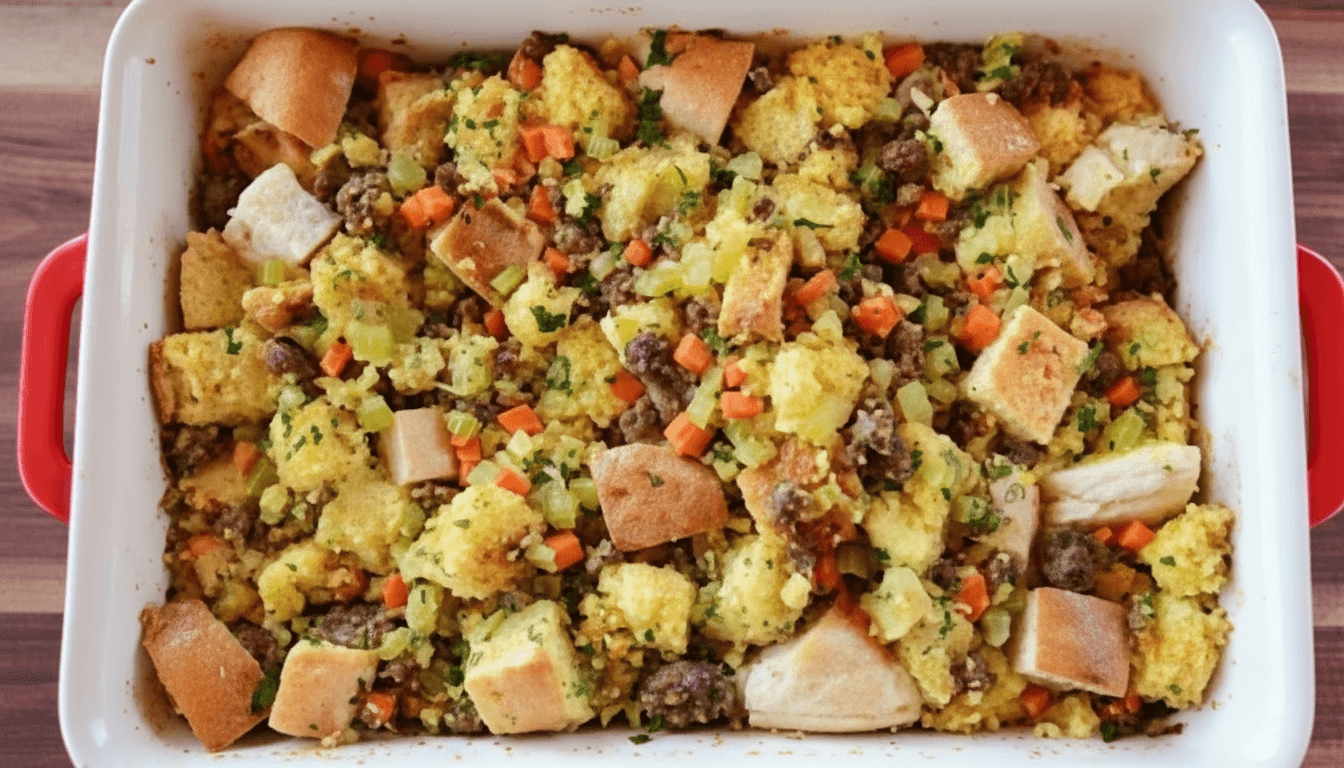Pioneer Woman Cornbread Sausage Stuffing Recipe