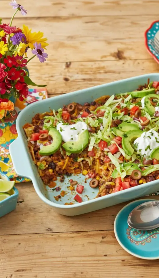 Pioneer Woman Taco Pie