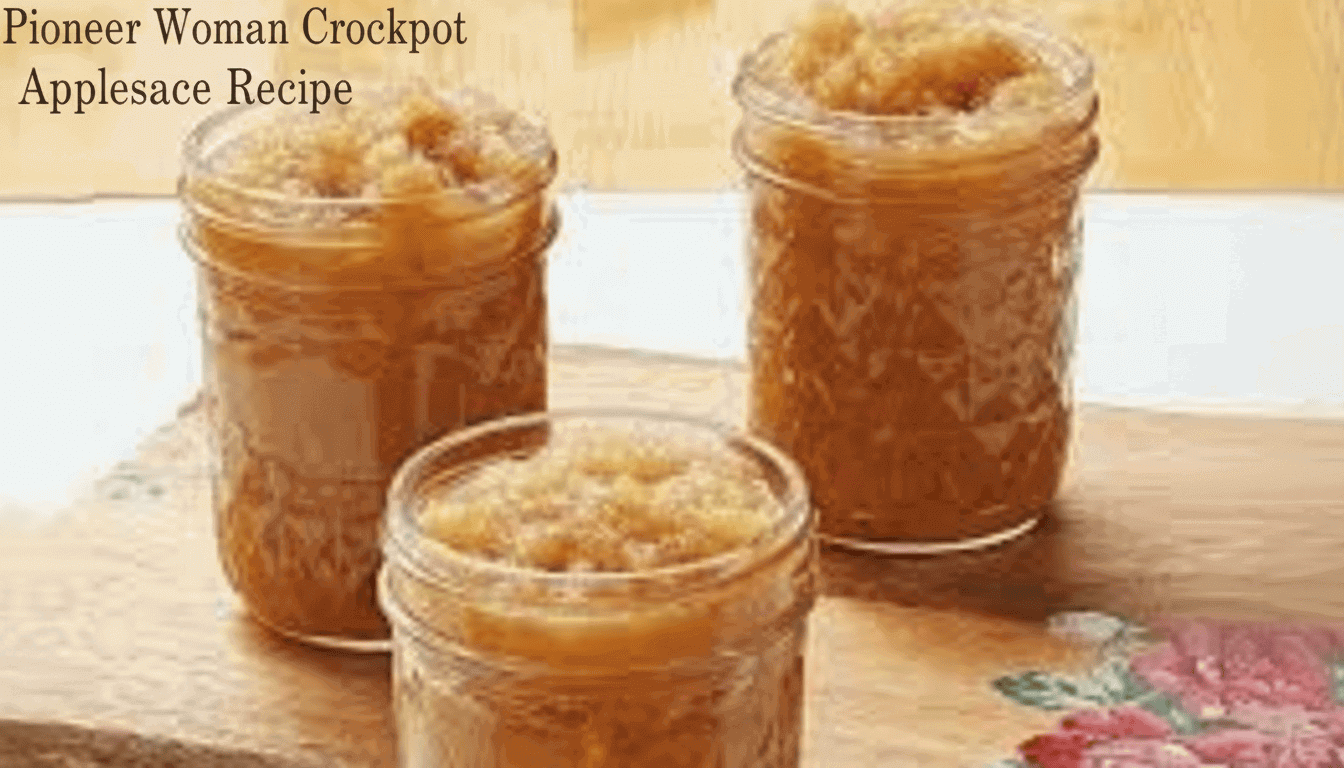 Pioneer Woman Crockpot Applesauce Recipe