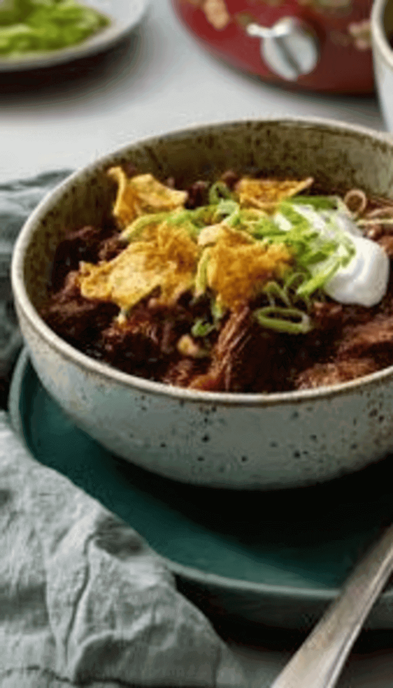 Pioneer Woman Crockpot Chili