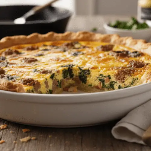 Pioneer Woman Sausage Quiche Recipe
