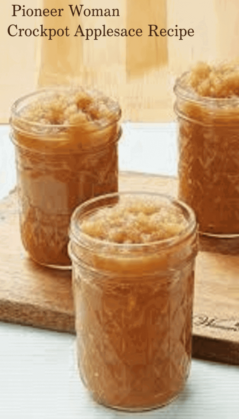 Pioneer Woman Crockpot Applesauce