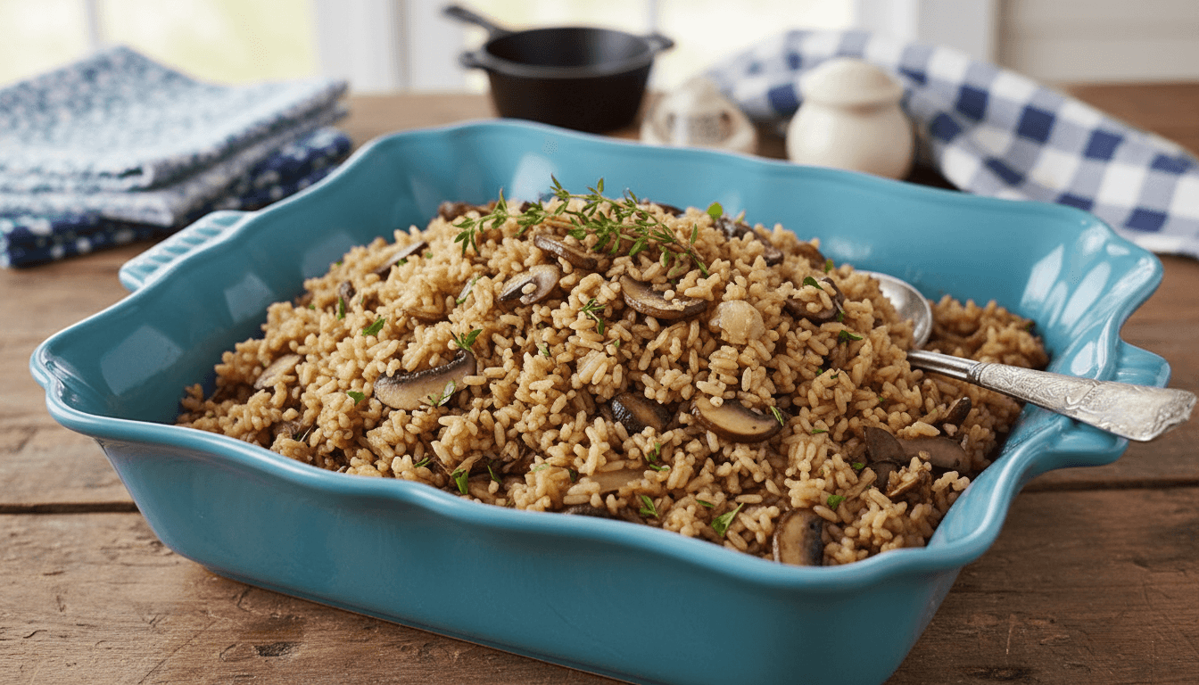 Pioneer Woman Mushroom Rice Pilaf Recipe